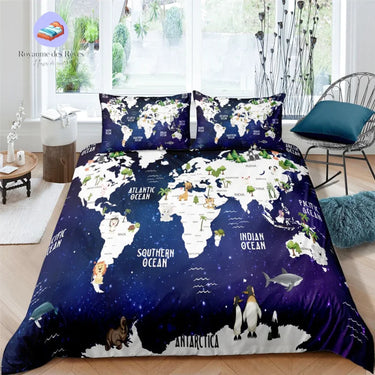 Housse de Couette Monde Antarctique